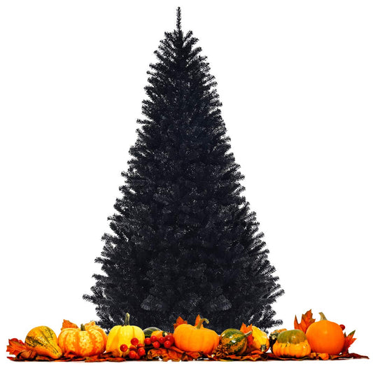 2.25M Christmas Tree, Artificial Black Christmas Tree