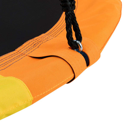 Adjustable Flying Saucer Tree Swing with Multiple Functions for Kids